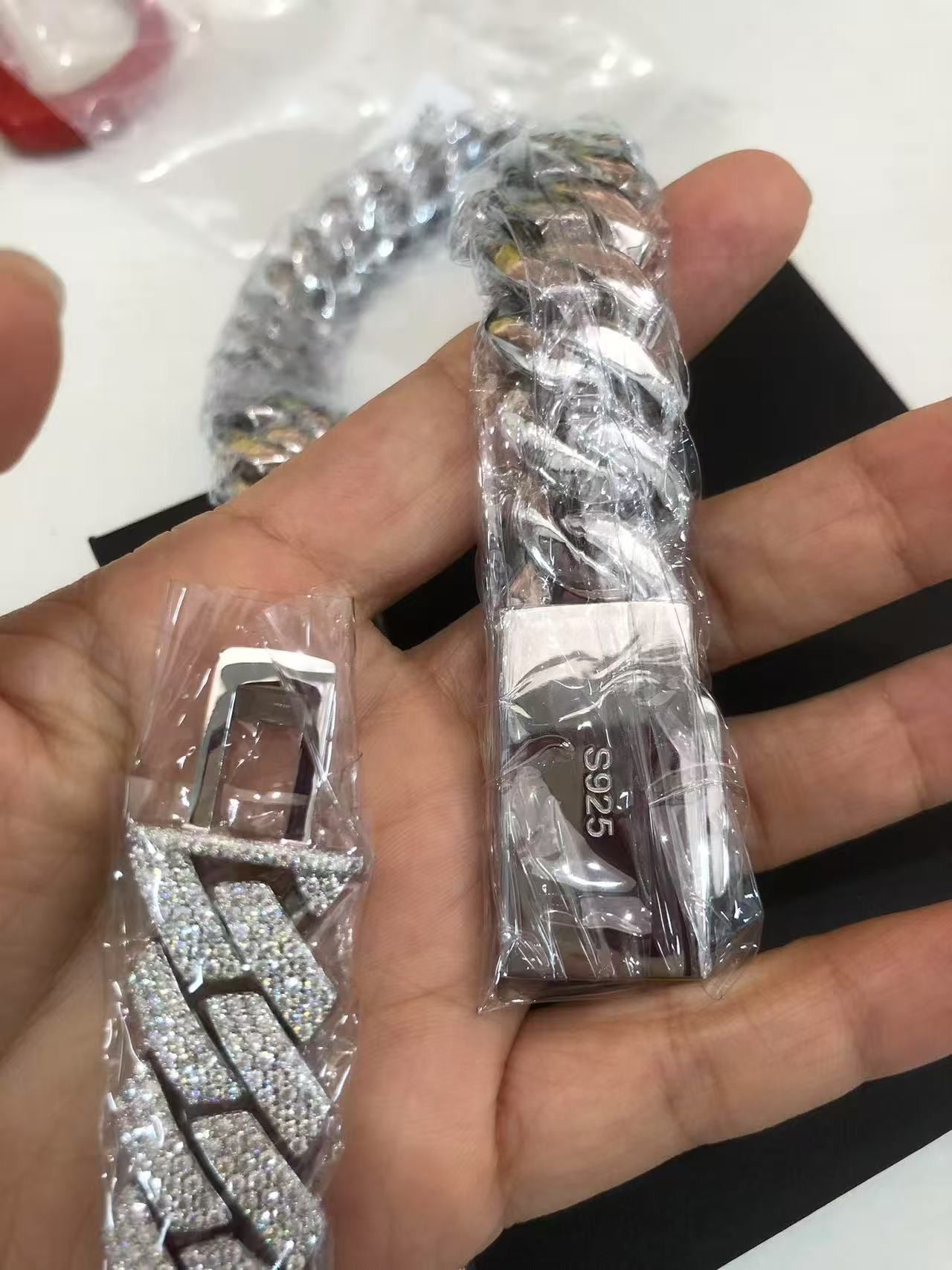 Natural Diamond 10K or 925 Sterling Silver Bracelet s