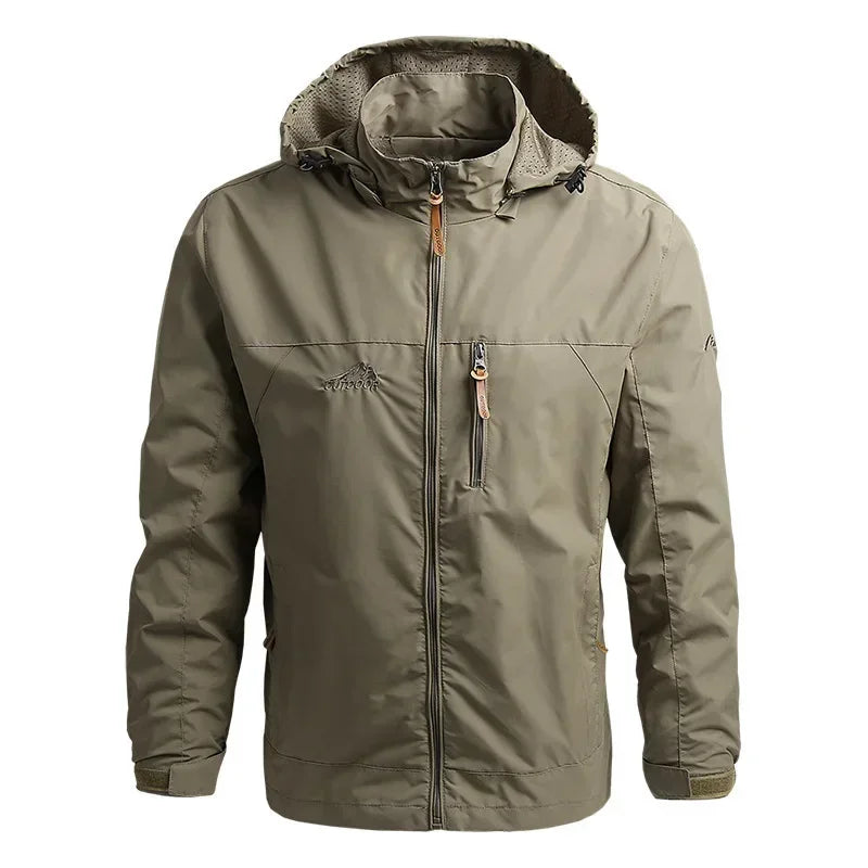 Waterproof Jackets Hooded Windbreaker