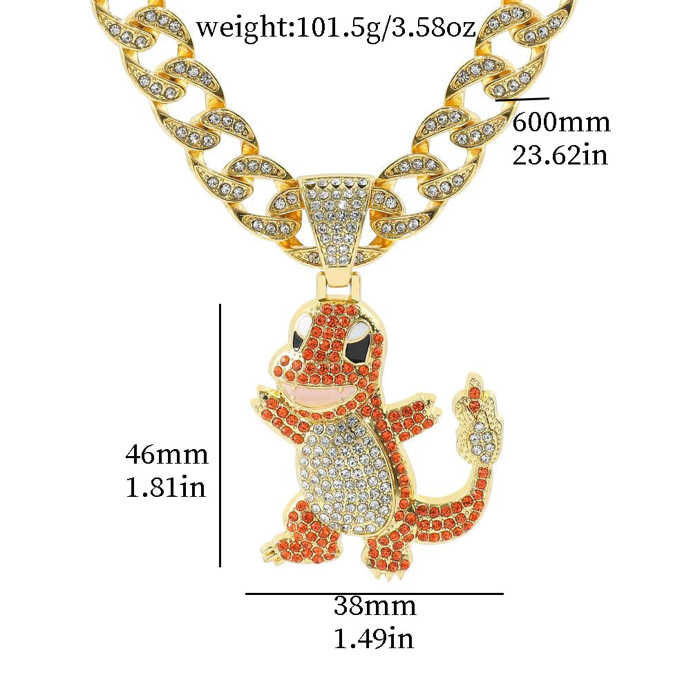 Pendant Necklace Silver Plating Pokémon