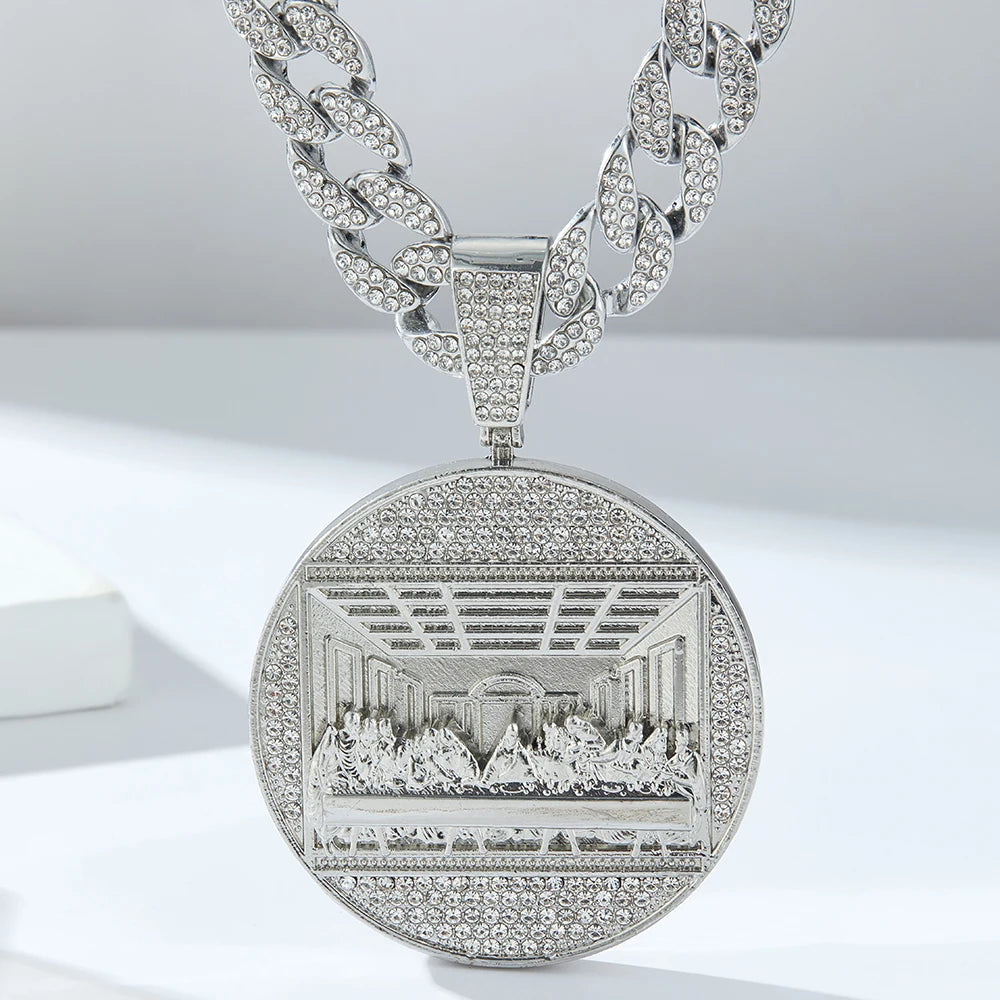 Last Supper Pendant Jewelry Necklace