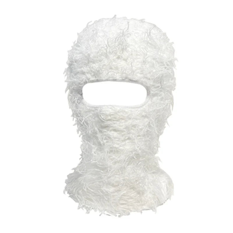 Balaclava Distressed Knitted Caps Full Face Ski Mask