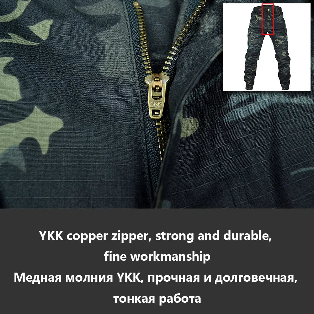 Camouflage Cargo Joggers