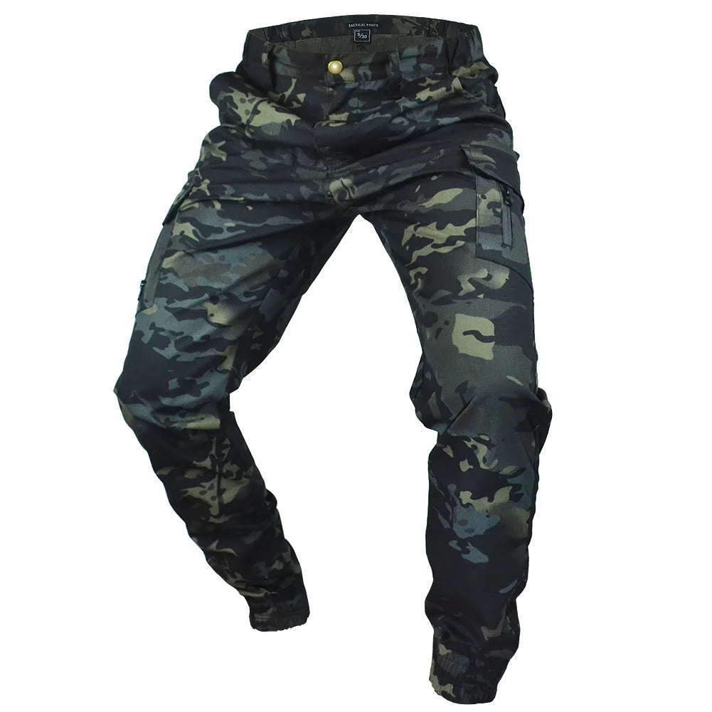 Camouflage Cargo Joggers