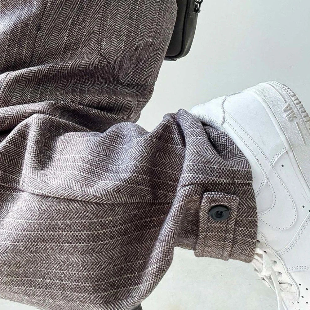Mens Baggy Casual Pants