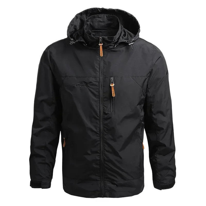 Waterproof Jackets Hooded Windbreaker