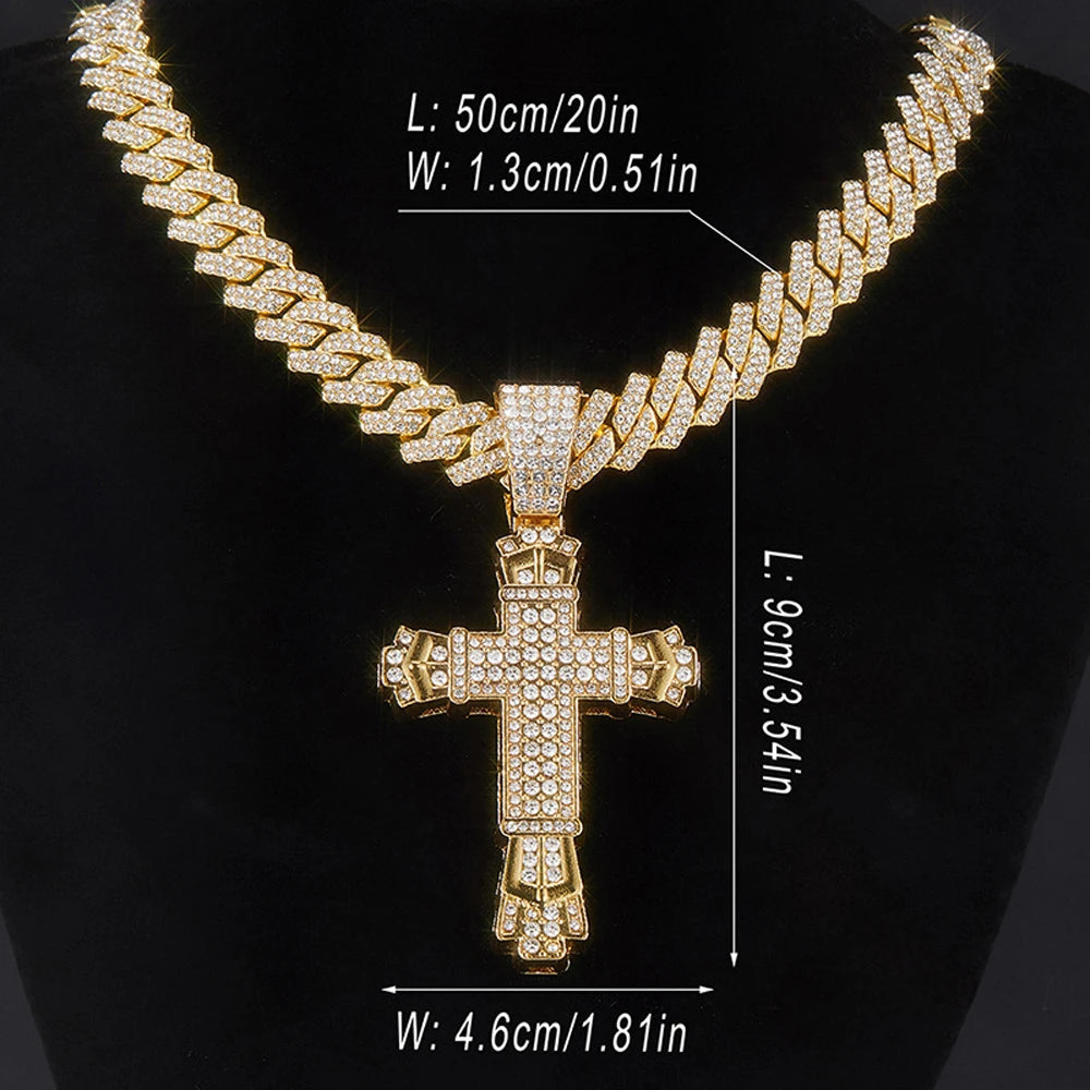 Shiny Cross Pendant