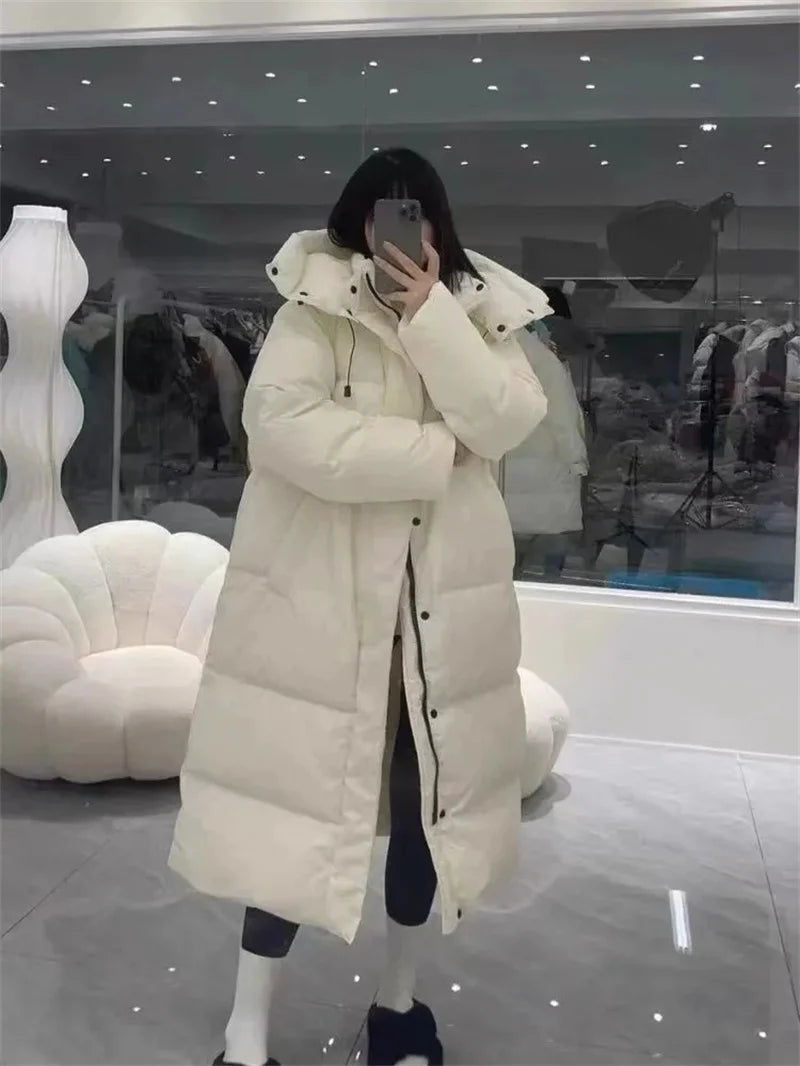 Long Winter Puffer Jacket