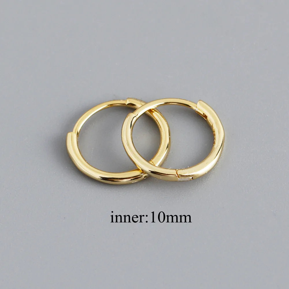925 Sterling Hoop Earrings