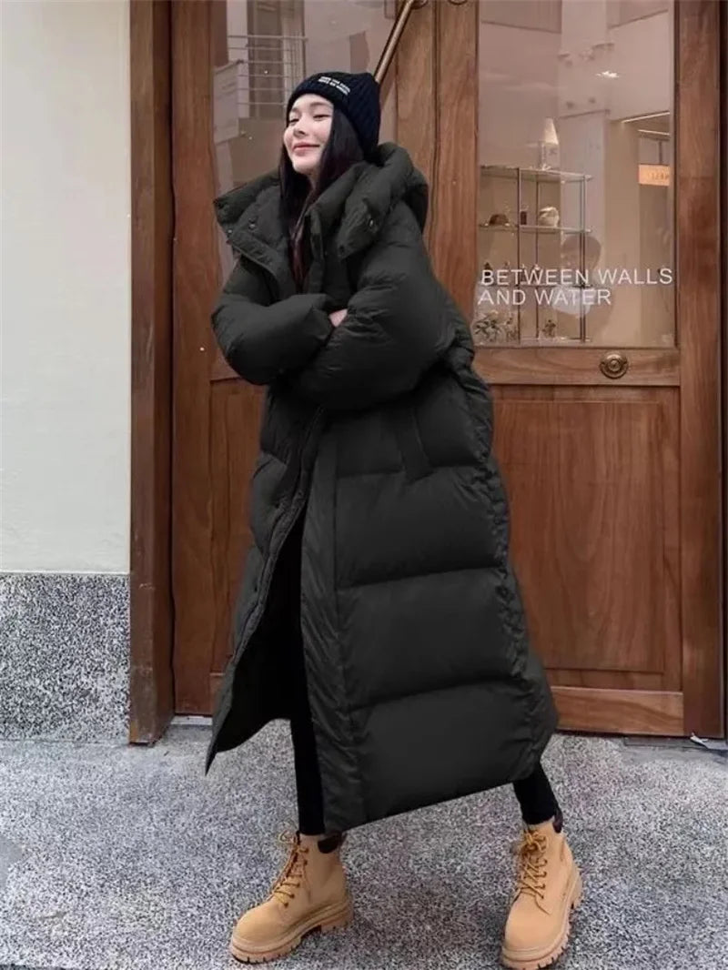 Long Winter Puffer Jacket