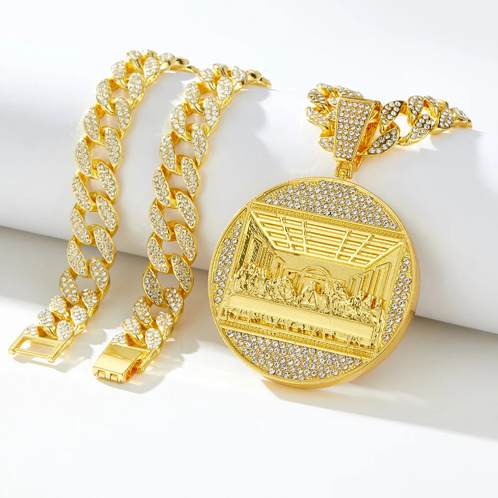 Last Supper Pendant Jewelry Necklace