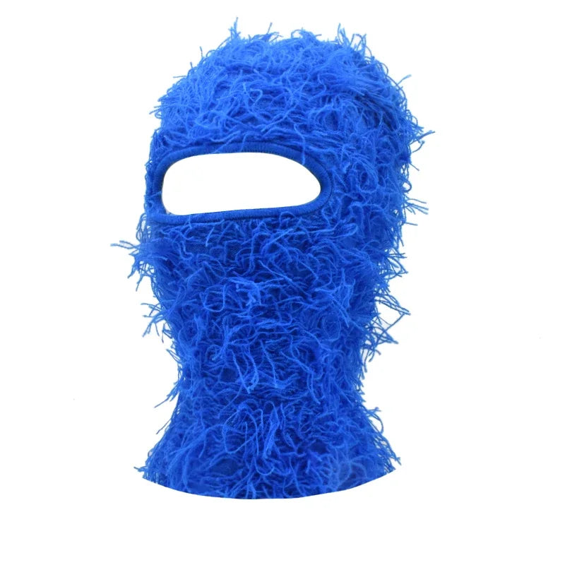 Balaclava Distressed Knitted Caps Full Face Ski Mask