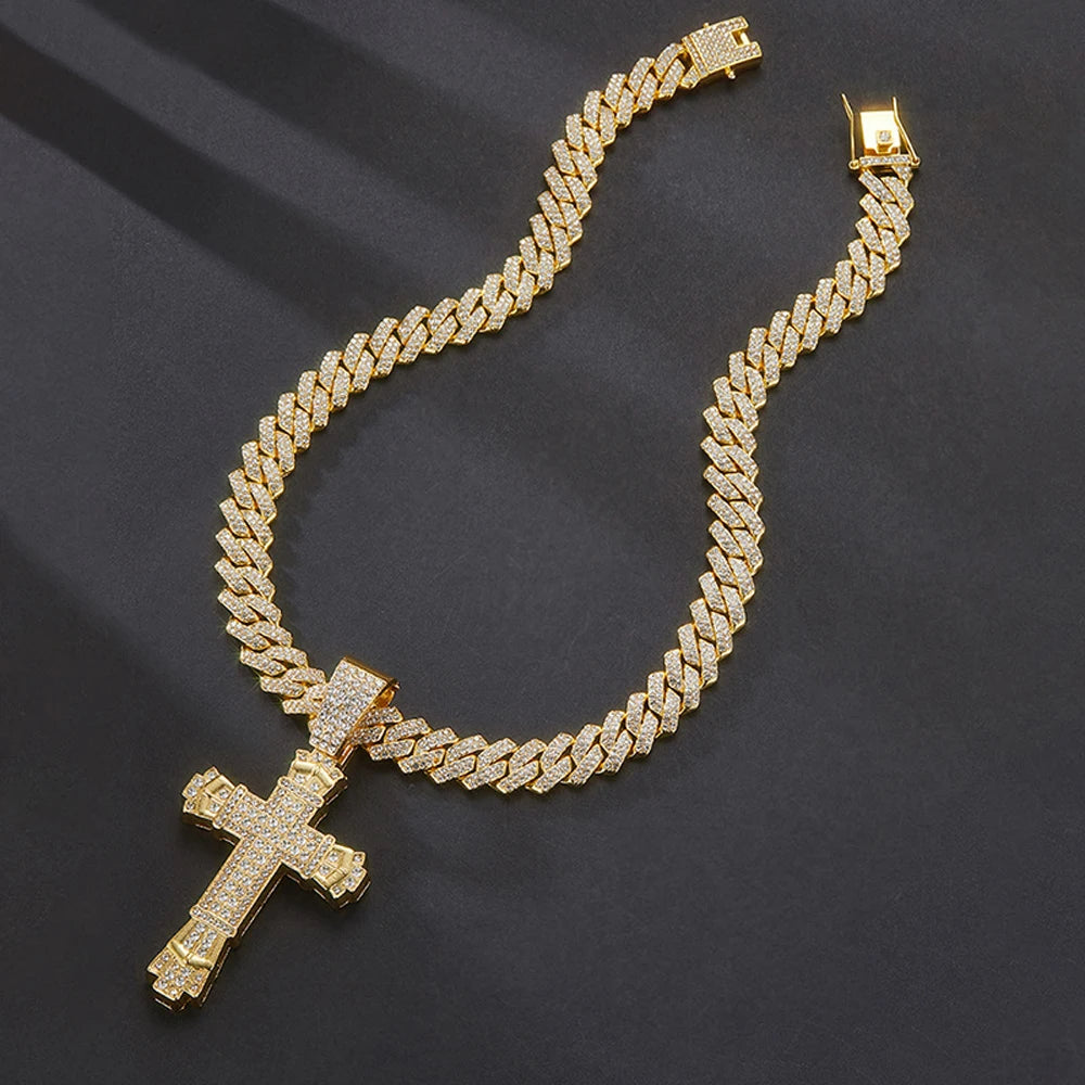 Shiny Cross Pendant