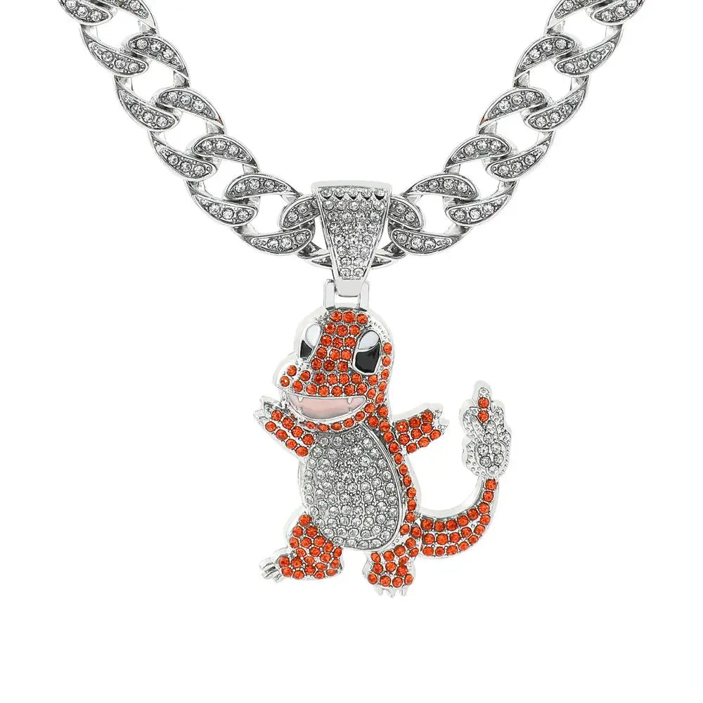 Pendant Necklace Silver Plating Pokémon