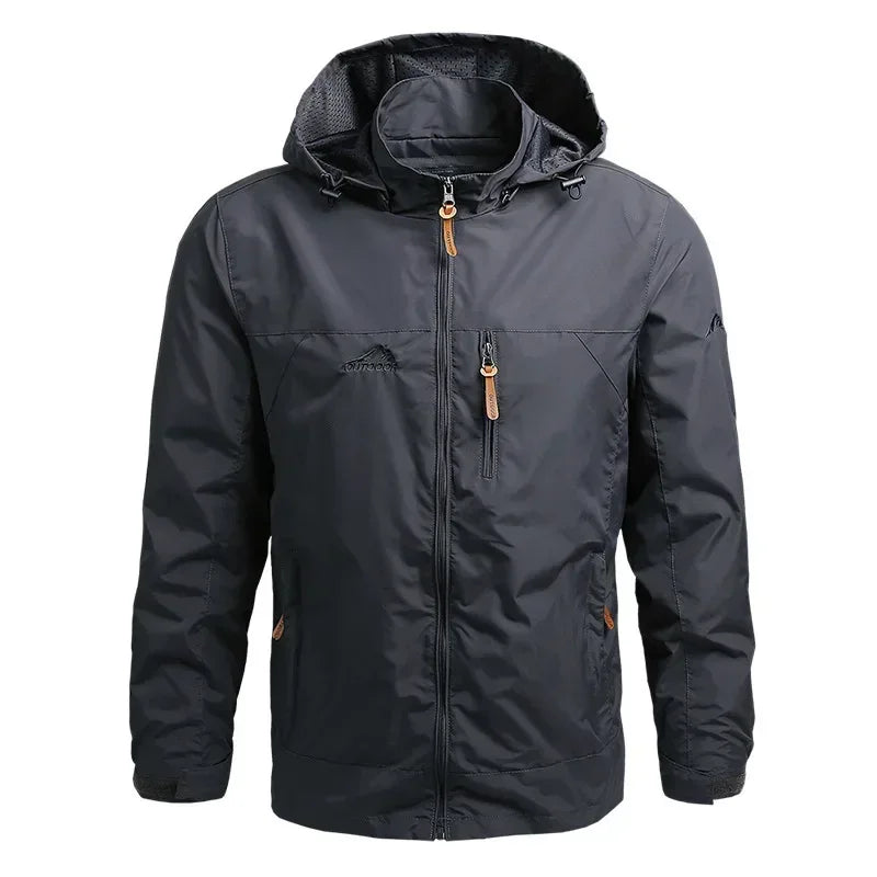 Waterproof Jackets Hooded Windbreaker