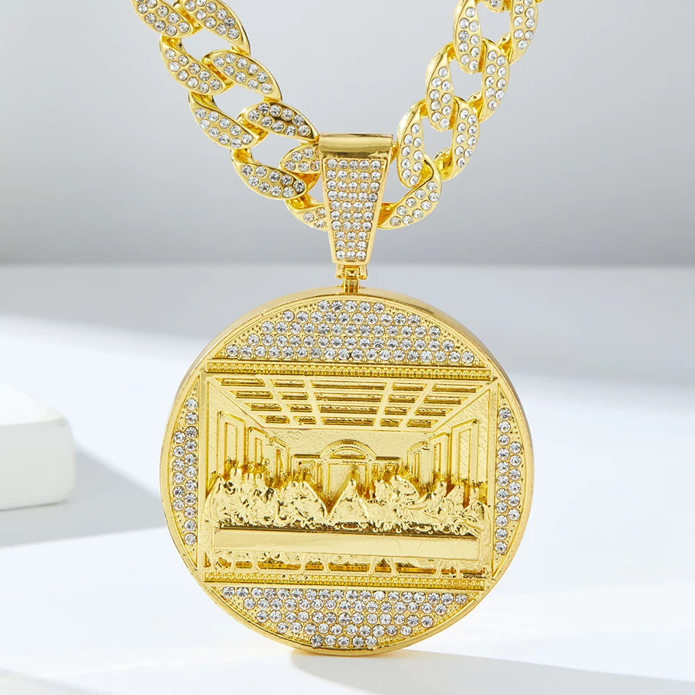 Last Supper Pendant Jewelry Necklace