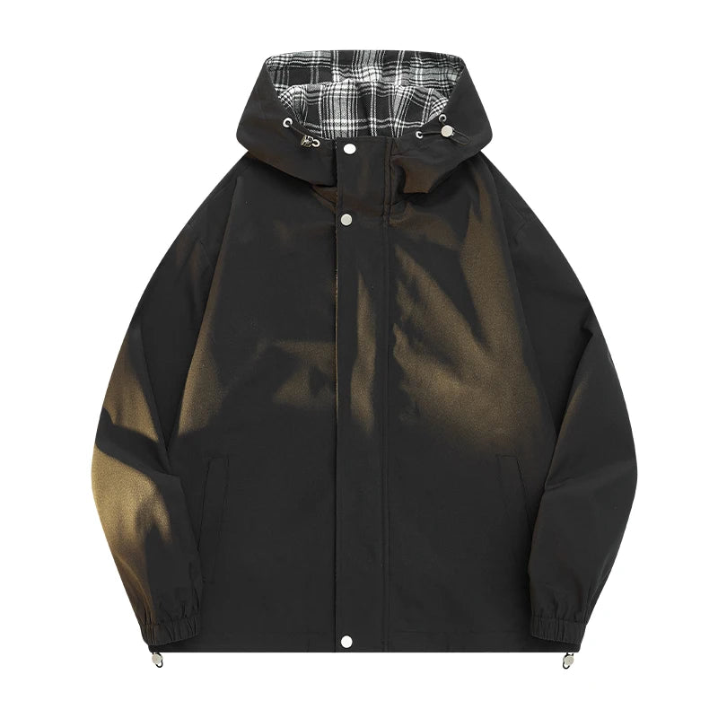 Wind Storm Jacket Travel Casual Reversible Jacket