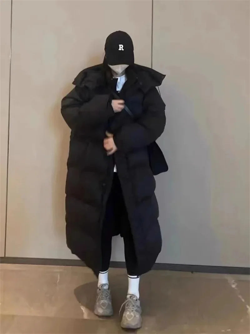 Long Winter Puffer Jacket