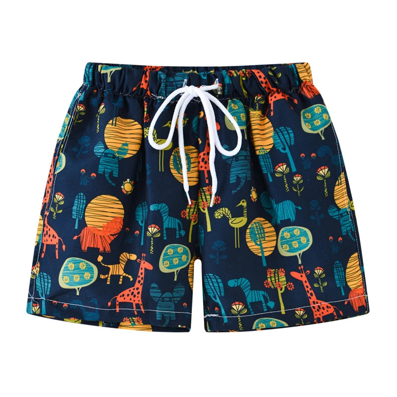 Printed Shorts Casual Vacation