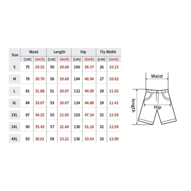 2025 Summer Hot-selling Shorts Men's Casual Five-point Pants Summer Quick-drying and Fast-falling Outer Wear Shorts Breathable