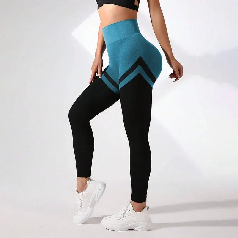 Multicolor Leggings Women High Waist