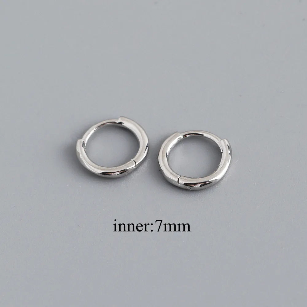 925 Sterling Hoop Earrings