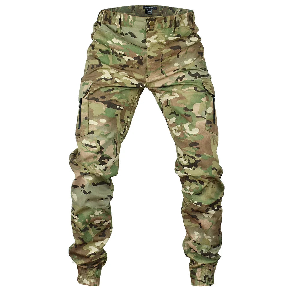 Camouflage Cargo Joggers