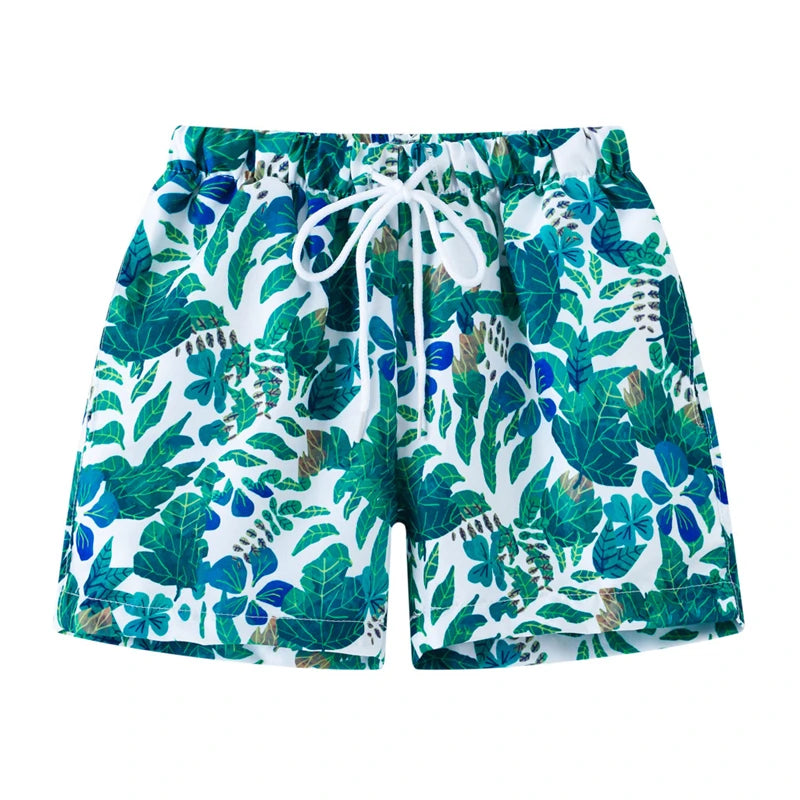 Printed Shorts Casual Vacation