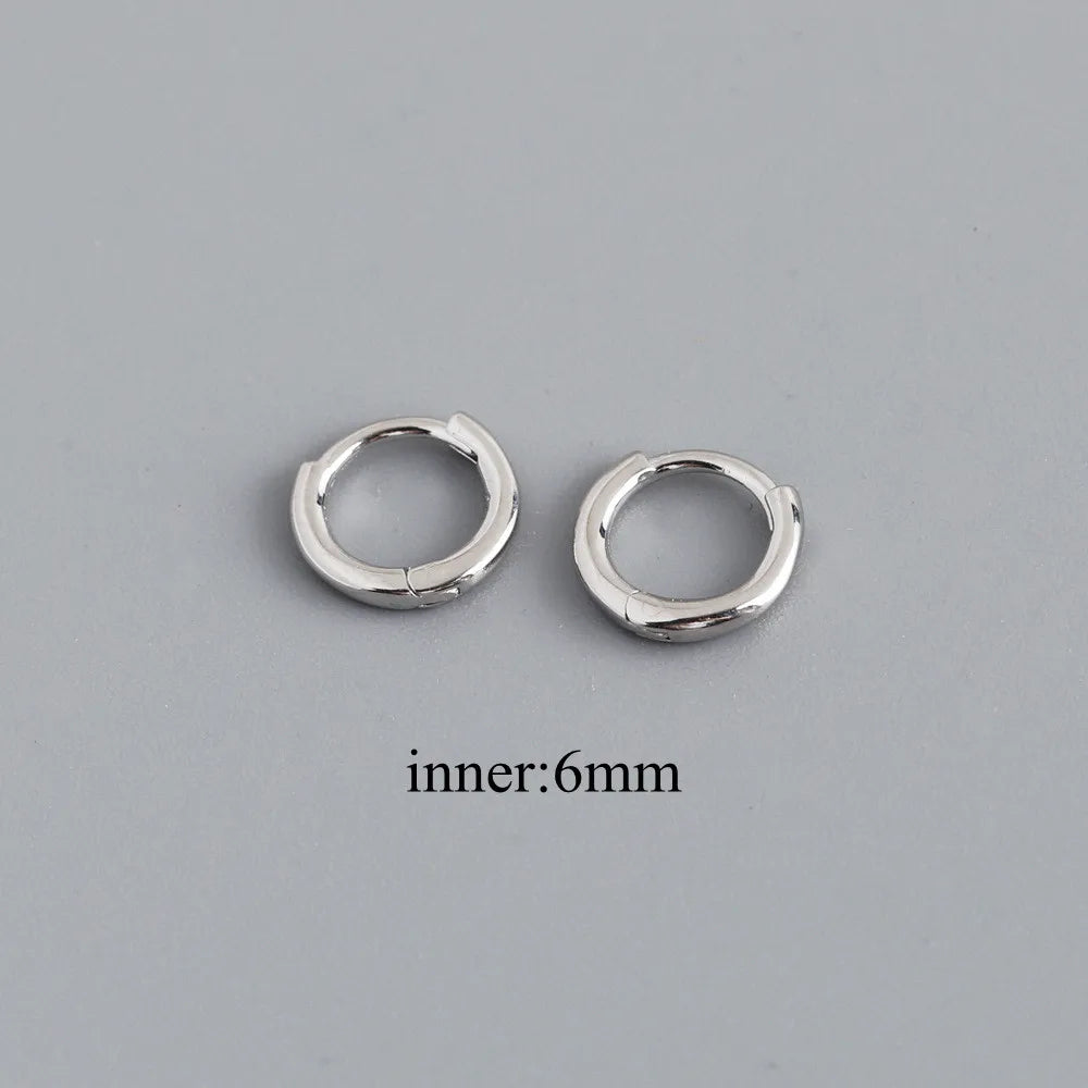 925 Sterling Hoop Earrings