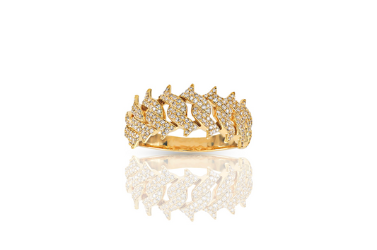 Men’s 1.03Ct Cuban Diamond Ring