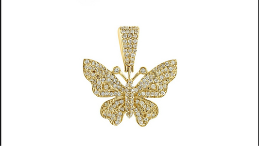 .47ct Diamond Butterfly Pendant