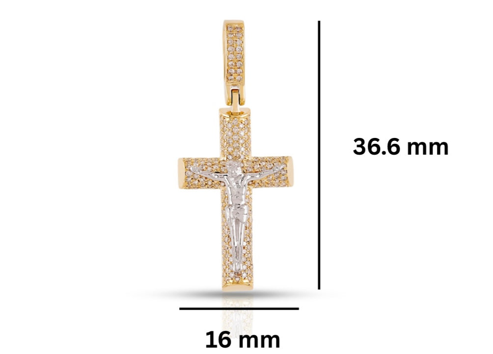 .78Ct Diamond Jesus Pendant