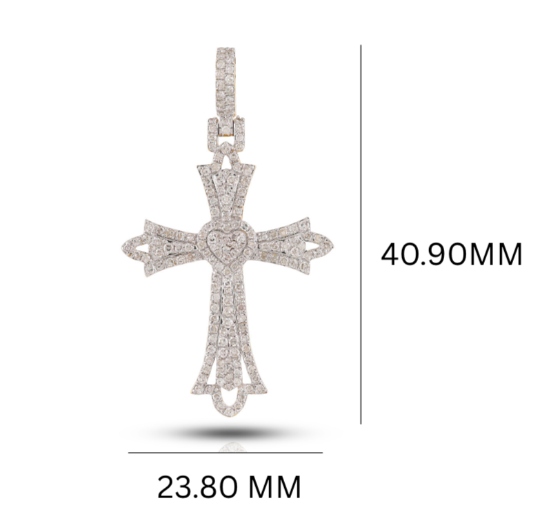 Diamond Cross Pendant