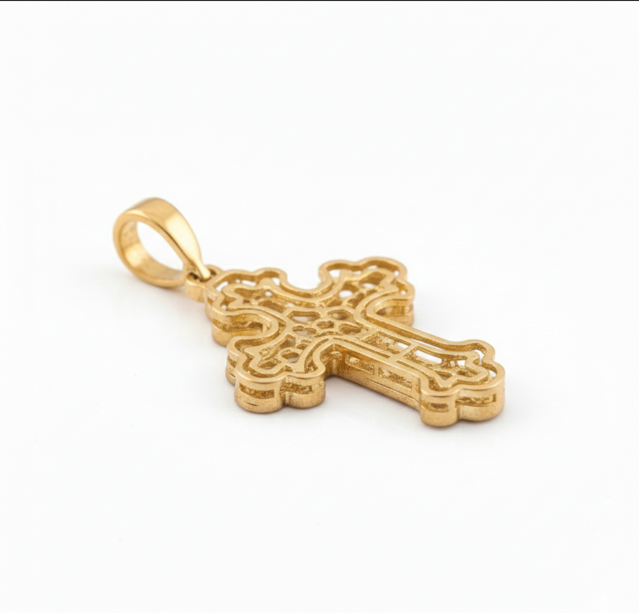 Lab Grown Diamond Cross Pendant