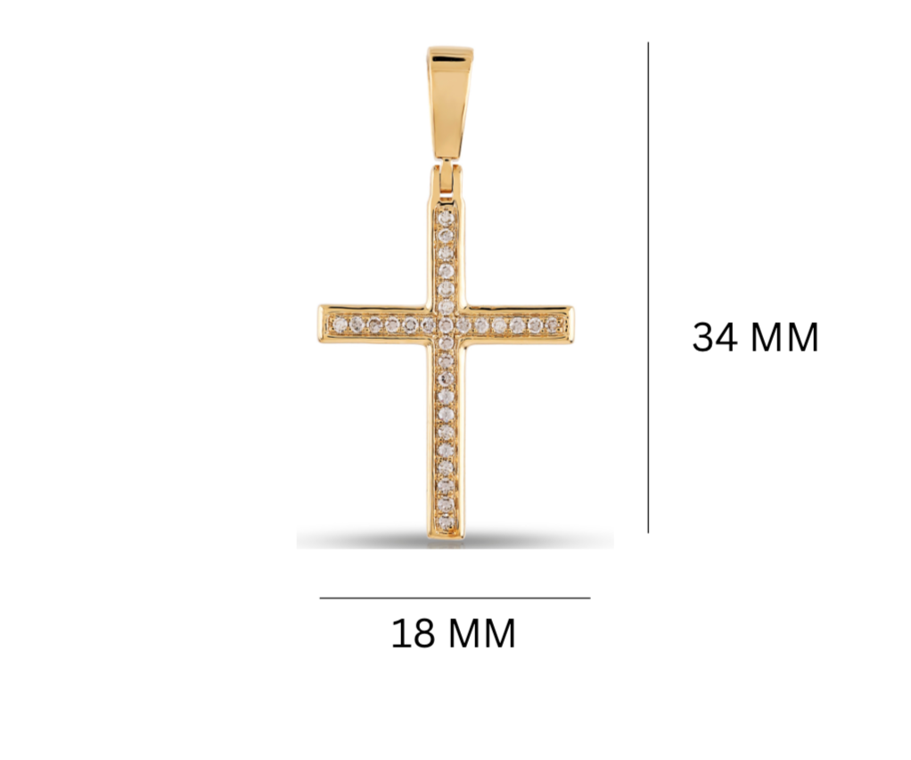 Diamond Cross Pendant