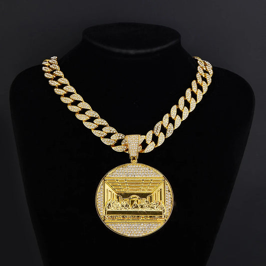 Last Supper Pendant Jewelry Necklace