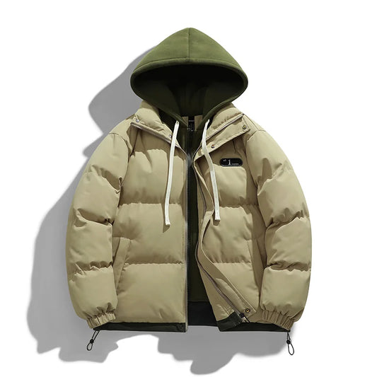 Hooded Bubble Jacket