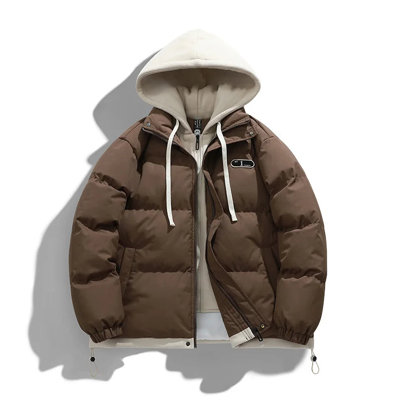 Hooded Bubble Jacket