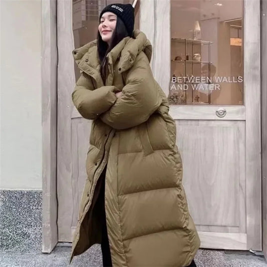 Long Winter Puffer Jacket