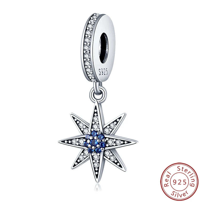 100% Real 925 Sterling Silver Classic Devil's Eye Charms