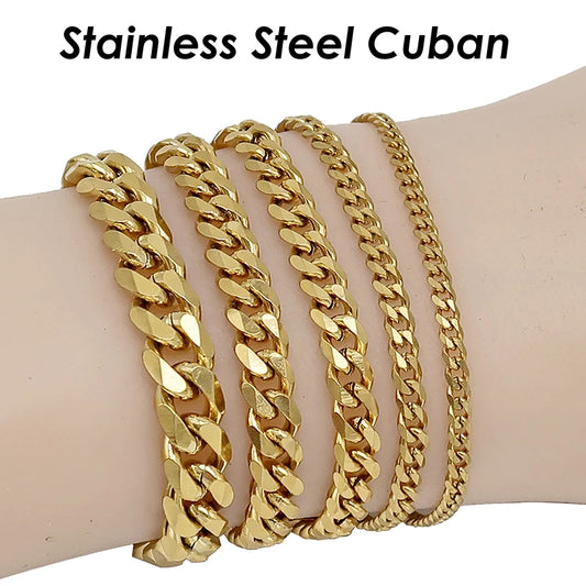Cuban Bracelet Stainless Steel