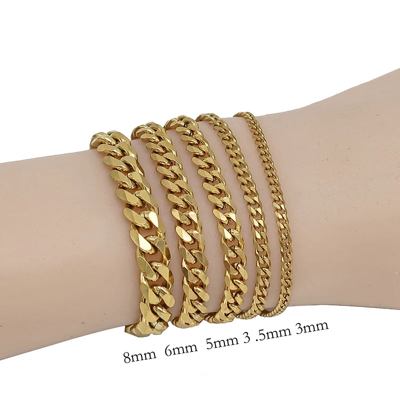Cuban Bracelet Stainless Steel