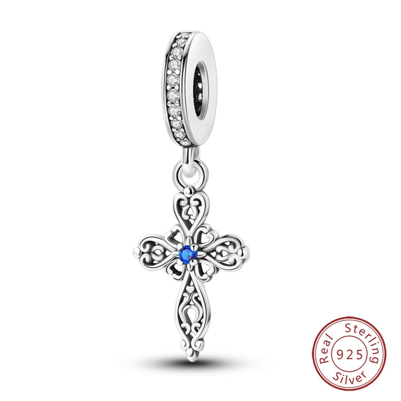 100% Real 925 Sterling Silver Classic Devil's Eye Charms