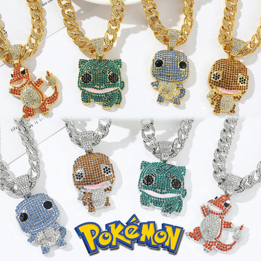 Pendant Necklace Silver Plating Pokémon