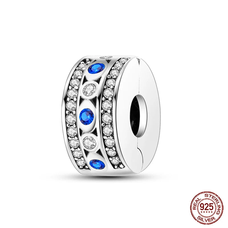 100% Real 925 Sterling Silver Classic Devil's Eye Charms