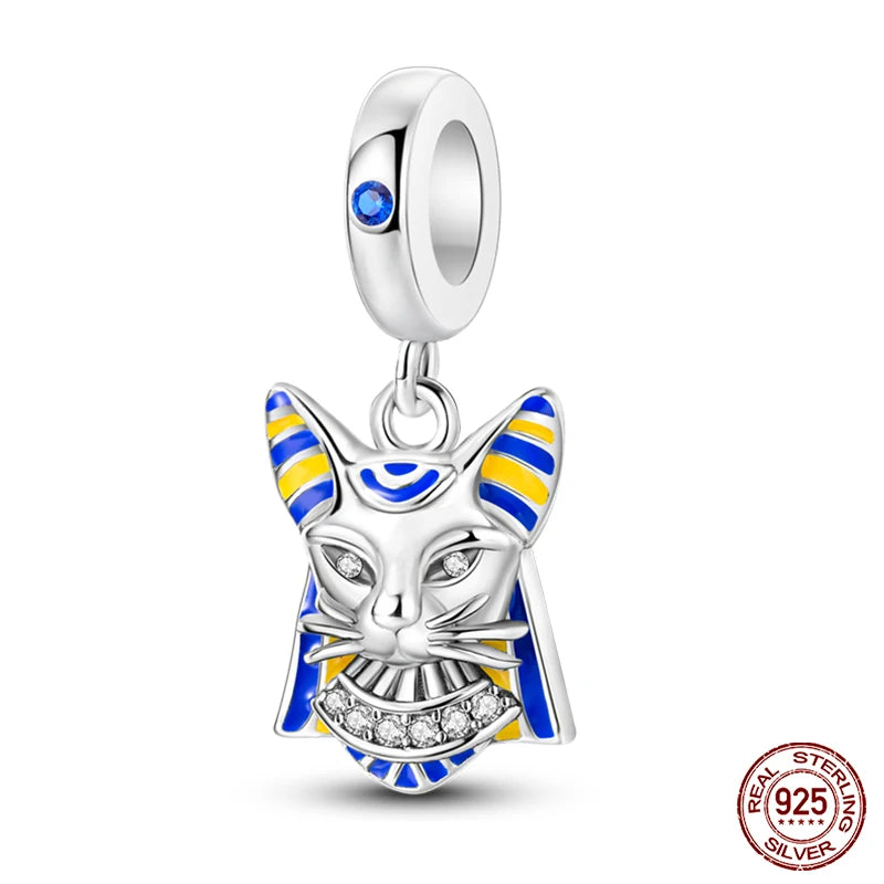 100% Real 925 Sterling Silver Classic Devil's Eye Charms