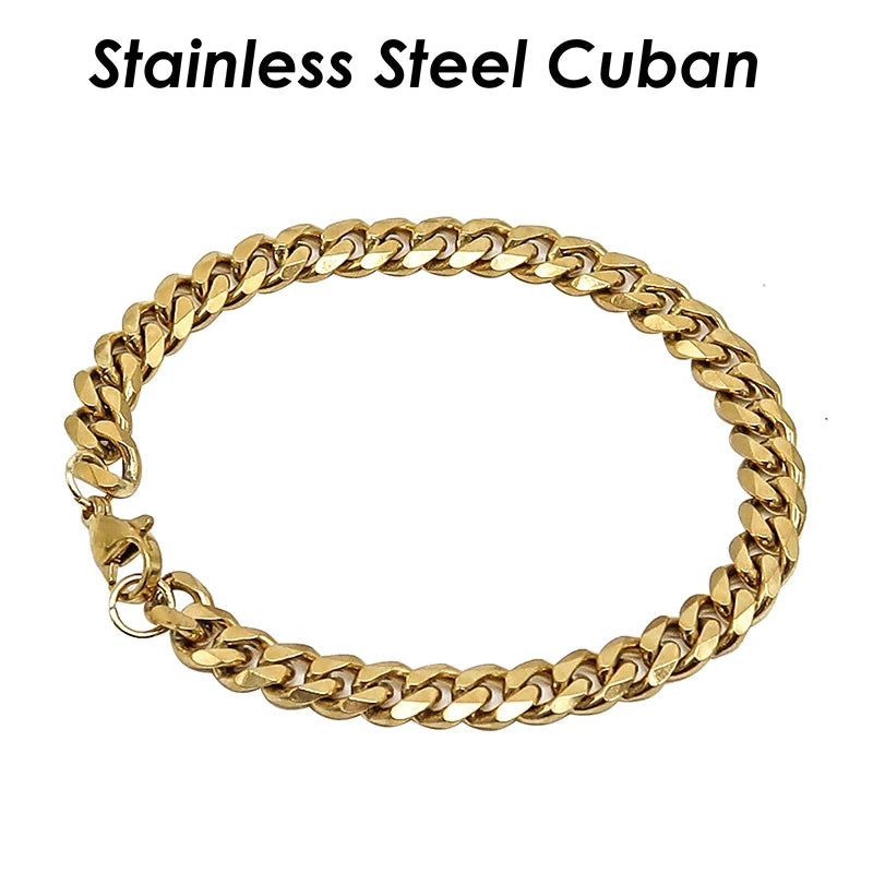 Cuban Bracelet Stainless Steel