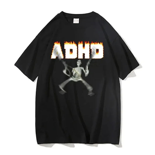 Adhd Skeleton Meme T-shirts