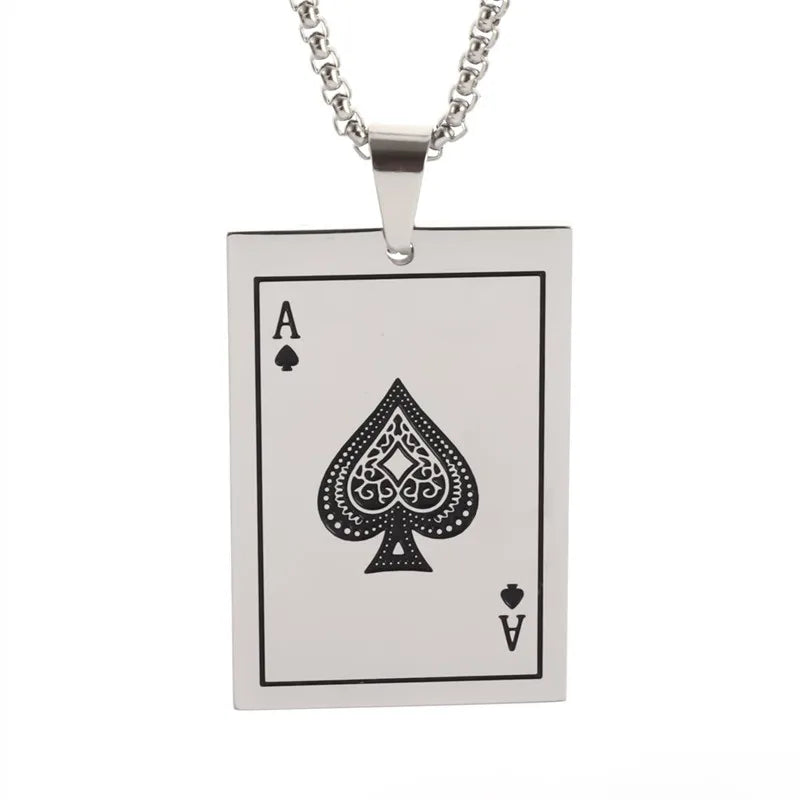 Gold Color Heart Playing Card