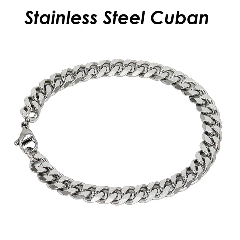 Cuban Bracelet Stainless Steel